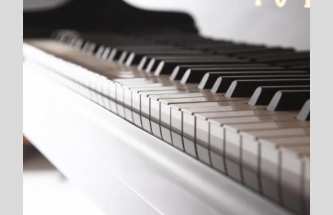 Steinhoven SG148 Polished White Baby Grand Piano All Inclusive Package - Image 5